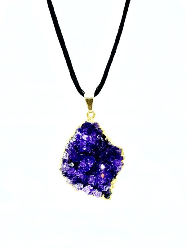 Amethyst Cluster Necklace