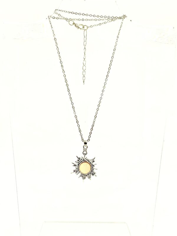 Sun Pale Stone Necklace